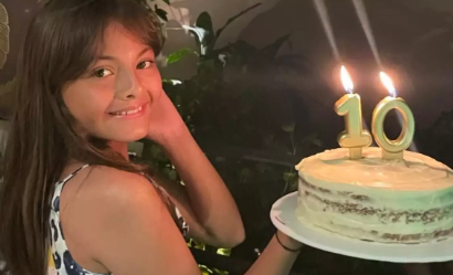  ¡Así ha crecido! Hija de Cristian Castro cumple años y festeja ¿otra vez sin él?