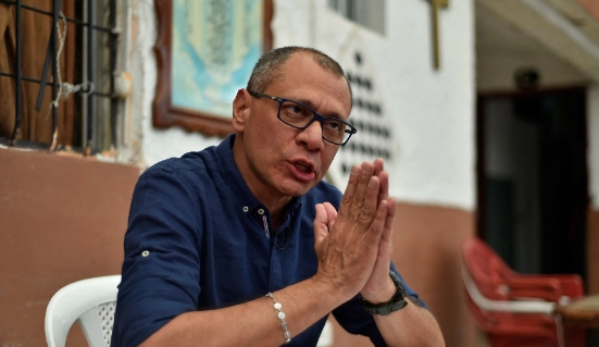  Trasladan al hospital al ex vicepresidente de Ecuador Jorge Glas