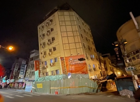  Se registra sismo magnitud 6.0 en Taiwan