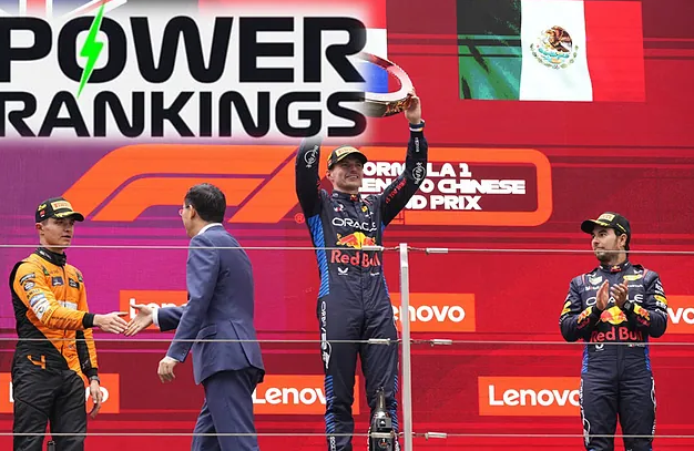  Power Rankings GP China: Checo Pérez gana de milagro al ‘retirado’ Ricciardo