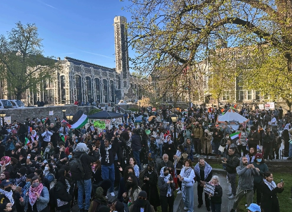  Más de 8 mil acciones de protesta en EU por solidaridad con Palestina