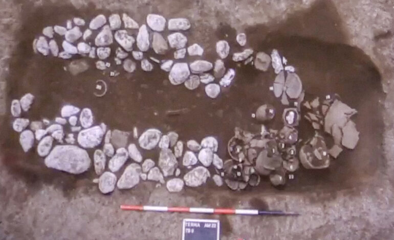  Hallan una necrópolis prerromana con «ricos objetos funerarios» en Italia