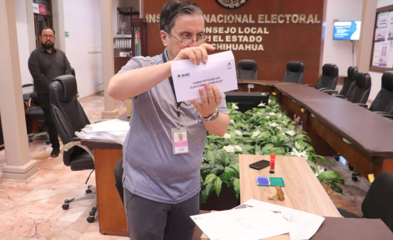  Integra INE sobre electoral para el voto en prisión preventiva; 913 personas recluidas podrán votar en Chihuahua