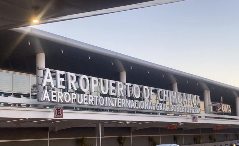  Disminuye 3% tráfico de pasajeros aéreos en Chihuahua