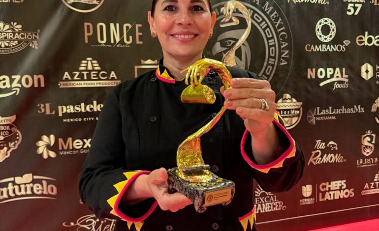  Recibe chef chihuahuense premio internacional en Dubai
