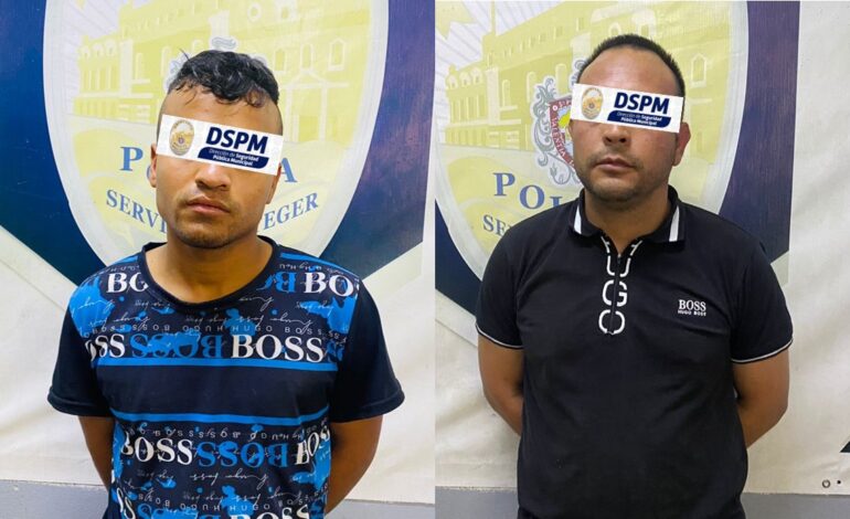  Detienen DSPM a presuntos asaltantes de tiendas OXXO en la ciudad