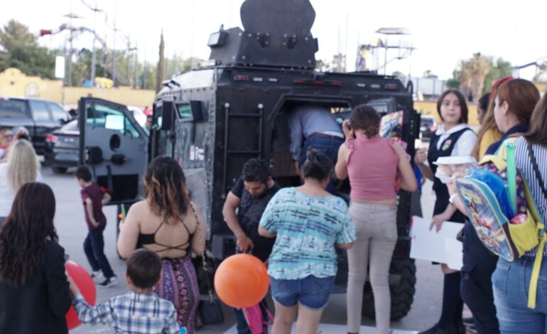  Festeja SSPE Día del Niño en Las Anitas de Ciudad Juárez