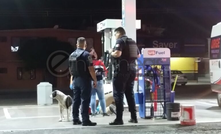  Trabajador de gasolinera fallece en la colonia Rosario