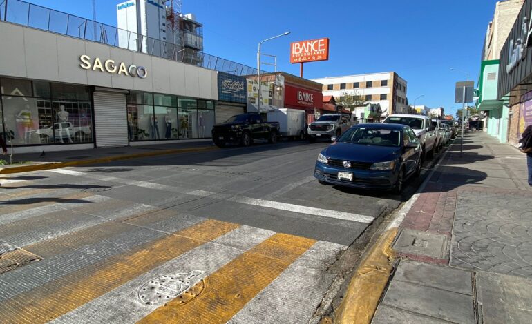  Urge mejoras de estacionamiento para el centro, señala Cocentro