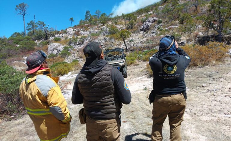  Mantiene CEPC presencia en la Sierra con traslado de apoyos a combatientes de incendios forestales