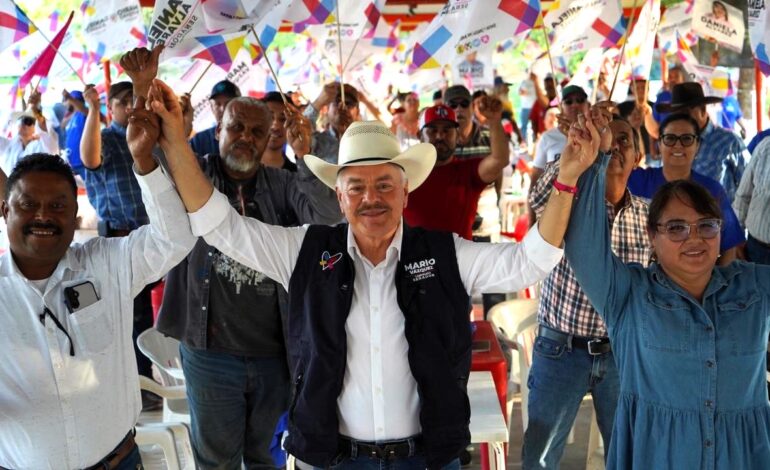  «Esta es la campaña de la verdad y la unidad»: Mario Vázquez desde Julimes