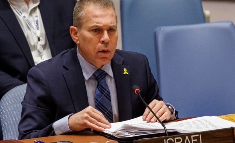  Israel asegura en la ONU que se reserva el derecho a represalias