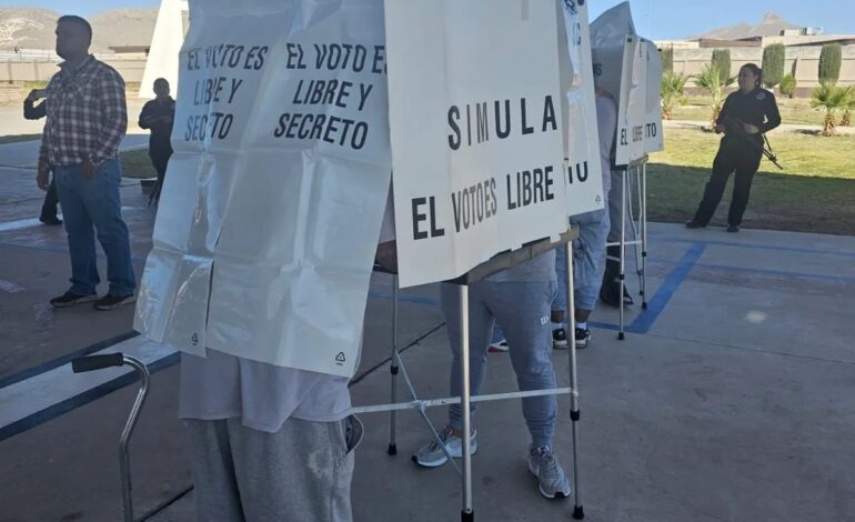  Votaron 744 personas en Ceresos, INE resguardará boletas hasta el 02 de junio