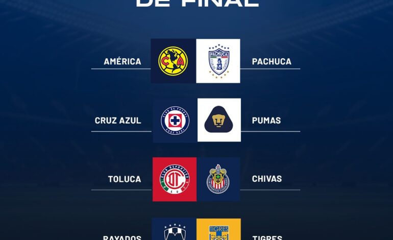  Liga MX: Así se jugarán los cuartos de final del Clausura 2024