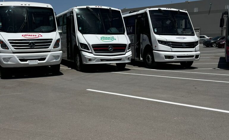  Anuncian llegada de 83 camiones nuevos para rutas Oriente-Poniente, Universitario y Express 1-A en Juárez
