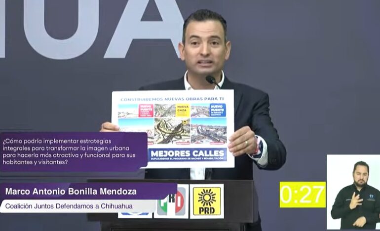  Bonilla promete más obra pública y solución definitiva al relleno sanitario, a pesar del abandono del Gobierno Federal