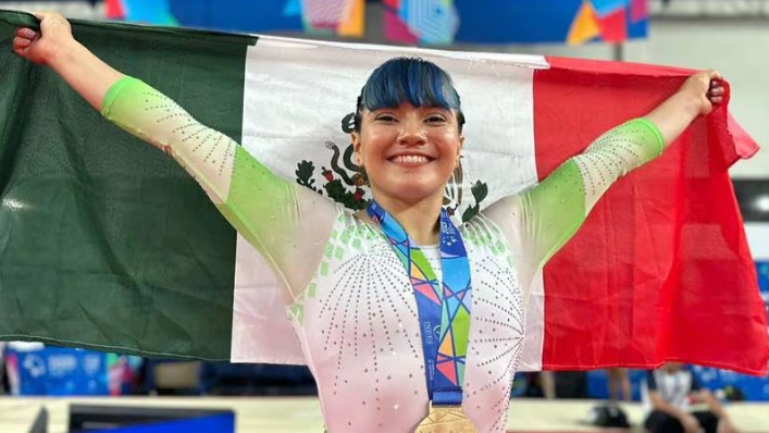  ¡Bronce para México! Alexa Moreno gana medalla en gimnasia artística