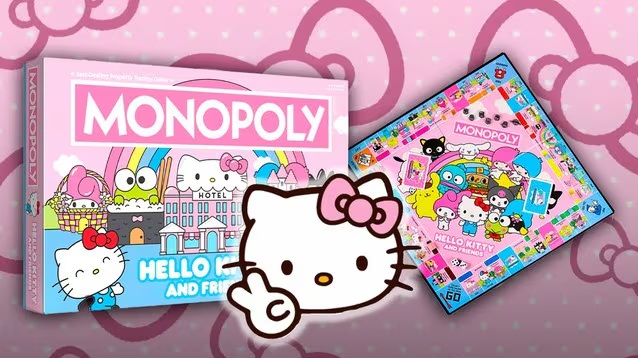  Monopoly saca edición especial de Hello Kitty
