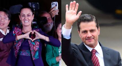  Llamó Peña Nieto a Claudia Sheinbaum para felicitarla