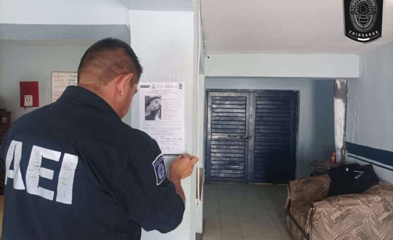  Realiza FEM acciones de búsqueda y localización de mujer con reporte de ausencia en Cuauhtémoc