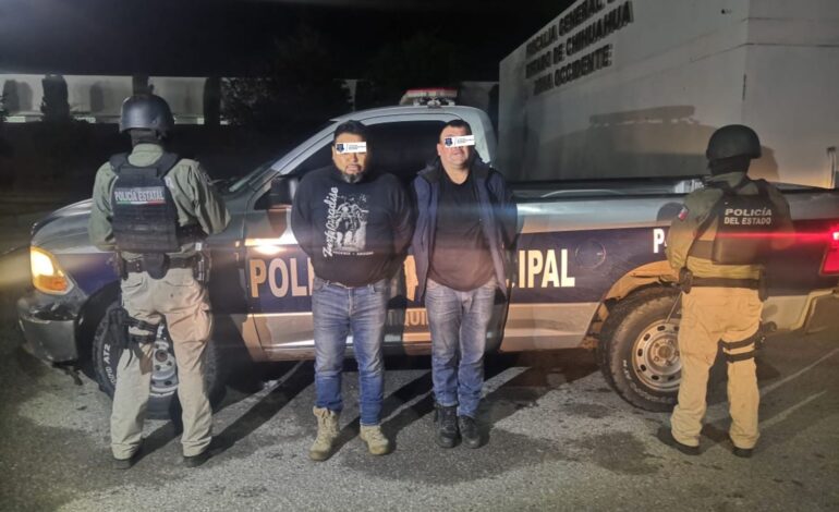  Arresta SSPE a dos sujetos por usurpación de funciones en Cuauhtémoc