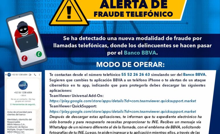  Alerta Policía Cibernética sobre nueva modalidad de fraude