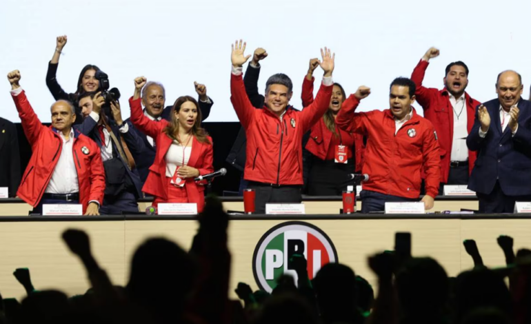  Delegados del PRI aprueban reelección de Alito Moreno; podría permanecer en el cargo hasta 2032
