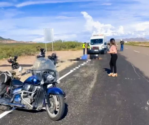  Motociclista fallece en accidente rumbo a Parral