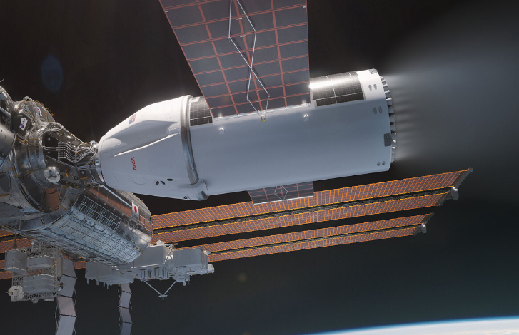  SpaceX está construyendo una nave Dragon para destruir la estación espacial. Es cuatro veces más potente que la normal