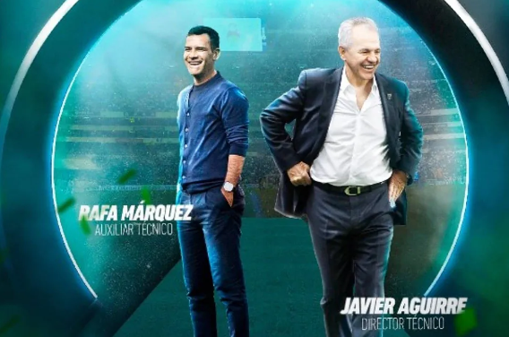  Oficial: Javier Aguirre y Rafael Márquez llegan a la Selección de México como técnico y asistente