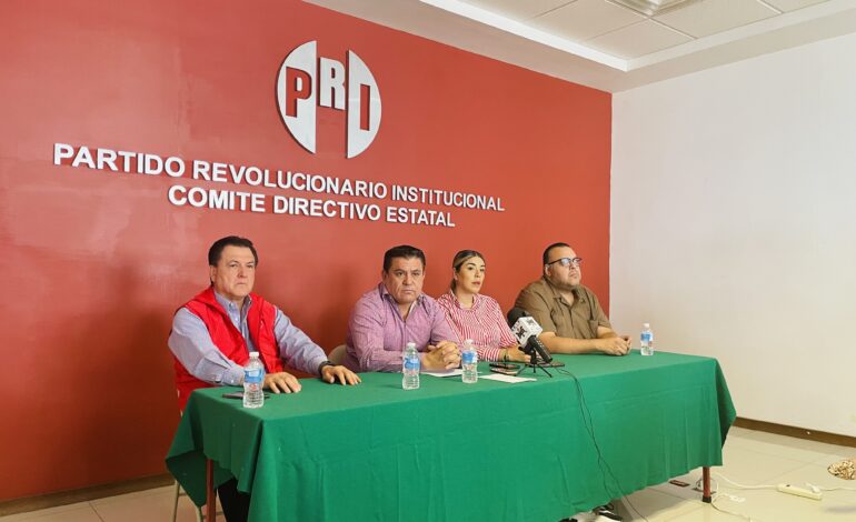  Aclara PRI que no se aprobaron reelecciones automáticas de dirigencias; Domínguez “valorará” reelección, pues “aún faltan dos años”