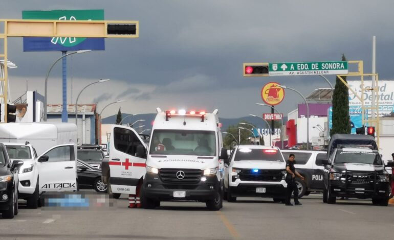  Muere sujeto por arma de fuego en calles de Cuauhtémoc