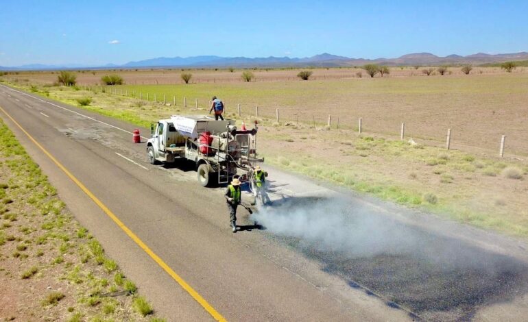  Es Gobierno del Estado el que bachea las carreteras federales de Chihuahua: Edgar Piñón