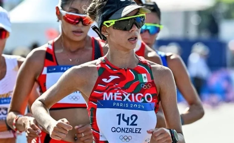  La ojinaguense Alegna González finaliza en quinto lugar en Marcha 20 km de los Juegos Olímpicos París 2024