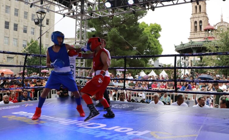  Hoy sábado gran final de Box de Barrios en Plaza de Armas