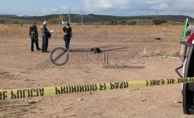  Asesinan a hombre a puñaladas en la espalda y abandonan su cuerpo en Labor de Terrazas