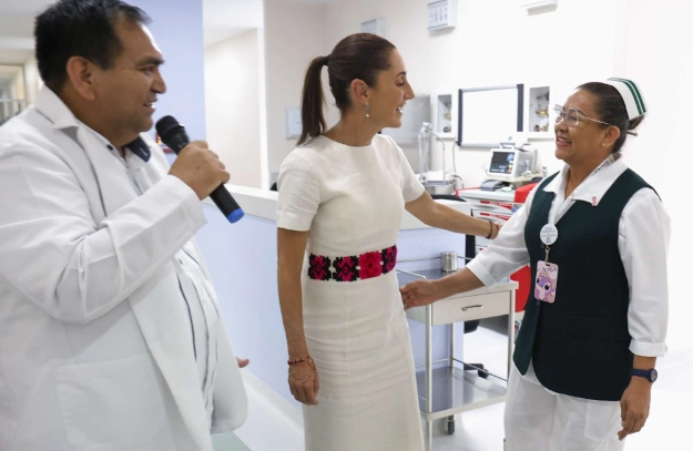 Inaugura Sheinbaum hospital en Mulegé, BCS