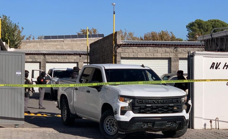  Continúan cateos tras homicidio de un hombre en colonia Diego Lucero; catean bodegas en colonia Parral