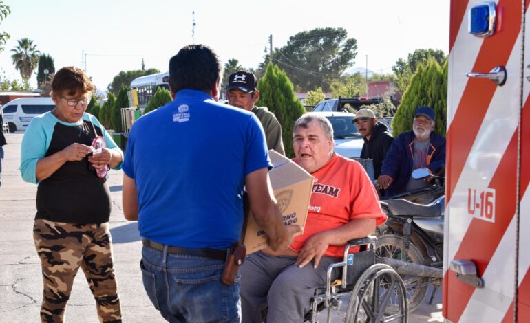  Benefician a más de 500 habitantes de Meoqui con servicios y apoyos durante la feria “Juntos Cerca de Ti”