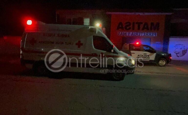  Joven sufre herida accidental en el abdomen mientras cortaba un jabón