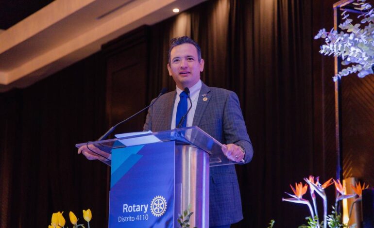 Participa alcalde Bonilla en LXVII Convención de Rotarios Distrito 4110