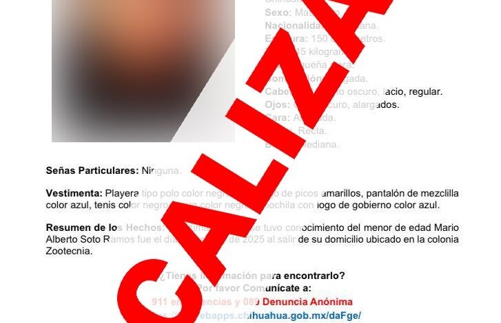 Localiza fiscalía a dos menores que contaban con reporte de ausencia