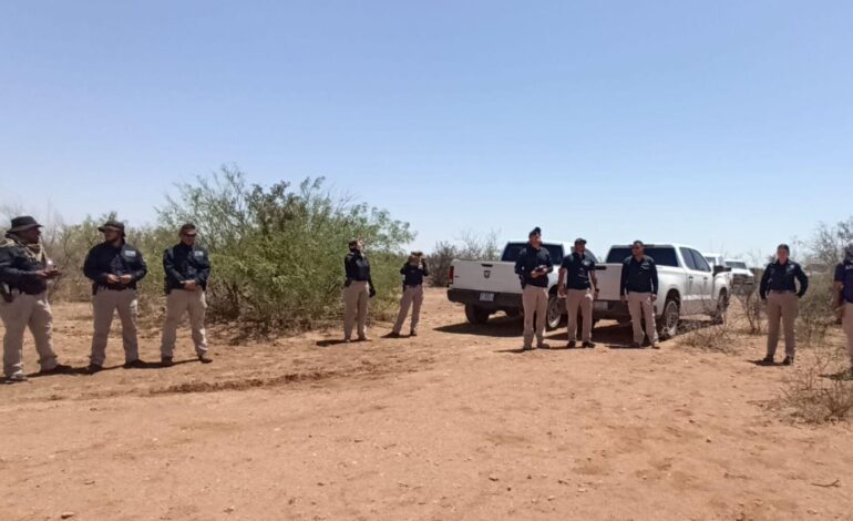Localiza FGE restos óseos durante operativo de rastreo en Allende