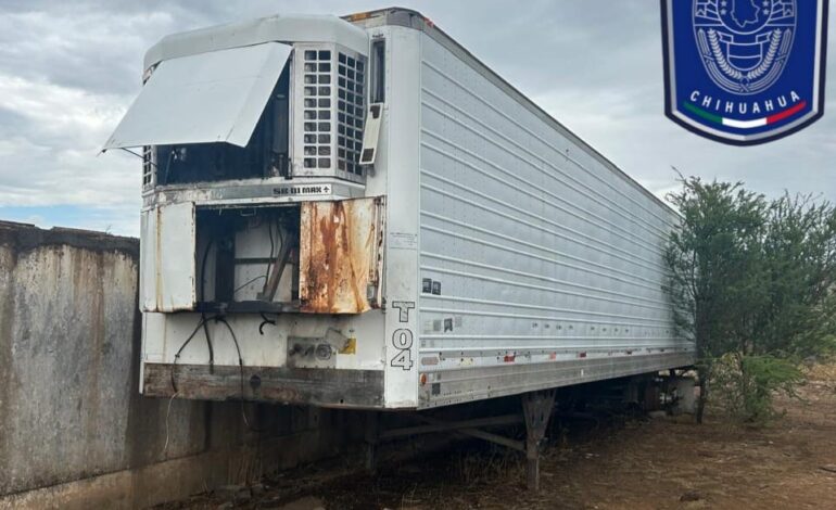  Recuperan en Matamoros dos remolques robados en Jiménez