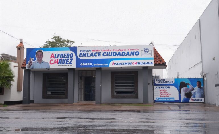  Habilita Alfredo Chávez Casa de Enlace como centro de acopio para apoyar a familias afectadas por lluvias