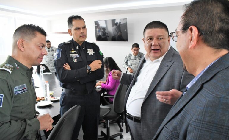  Participan SSPE y FGE en presentación de estrategia conjunta en materia de seguridad