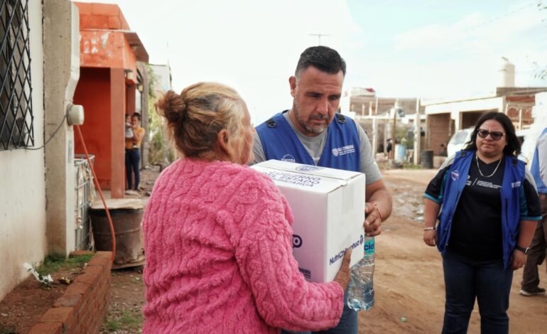  Gobierno del Estado atiende a familias afectadas por las lluvias; han distribuido más de 3,350 apoyos diversos