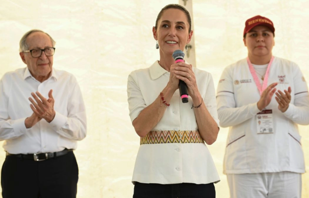  Encabeza Sheinbaum asamblea del programa Salud Casa por Casa en Tampico