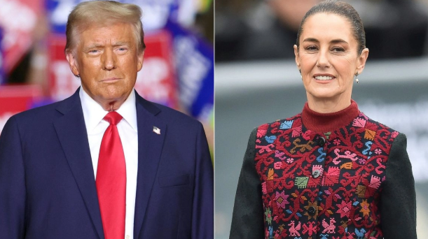  Trump y Sheinbaum hablarán este jueves en busca de acuerdo antes de posible arancel, reporta Bloomberg