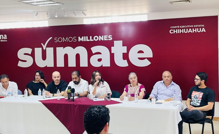  Lo hemos dicho en repetidas ocasiones, aquí no tiene cabida César Duarte: CEE Morena